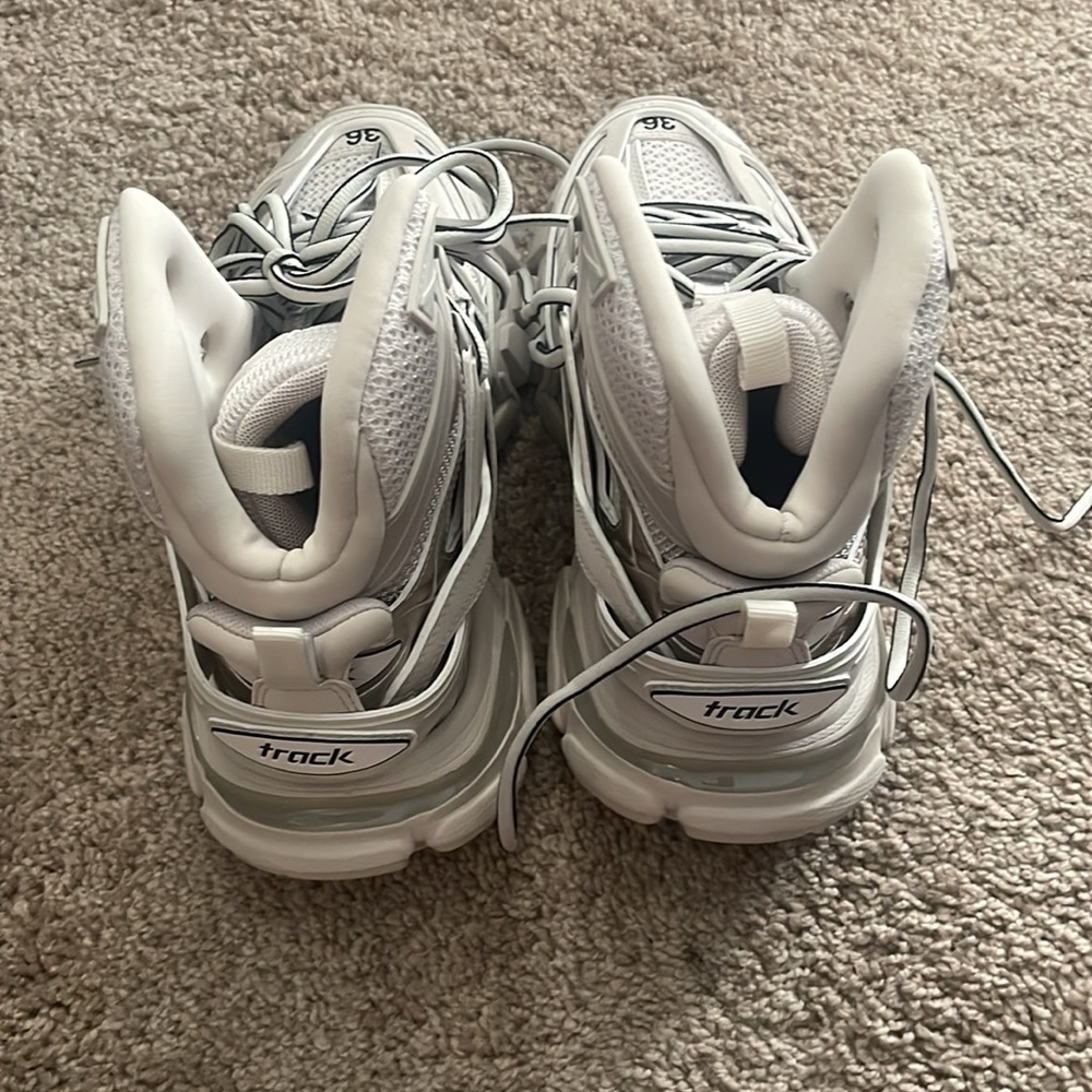 Gently used Balenciaga high top sneakers - Picture 2 of 4